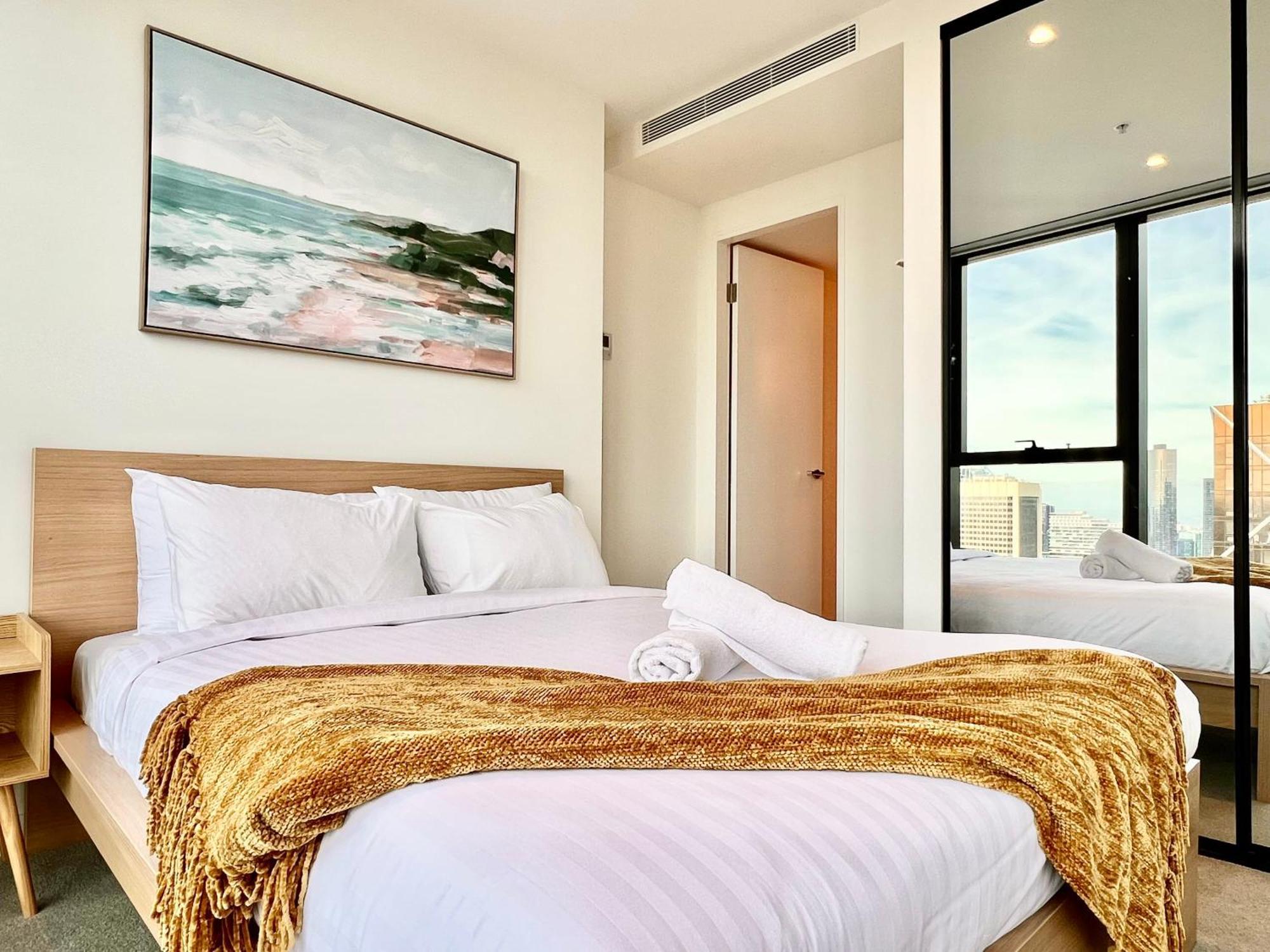 High Rise Top View 2Bed2Bath Melbourne Dış mekan fotoğraf