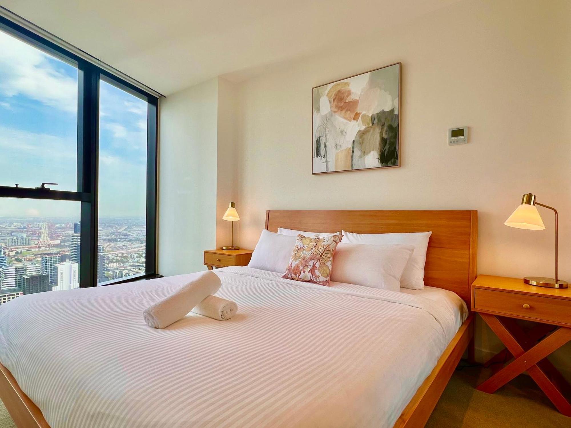 High Rise Top View 2Bed2Bath Melbourne Dış mekan fotoğraf