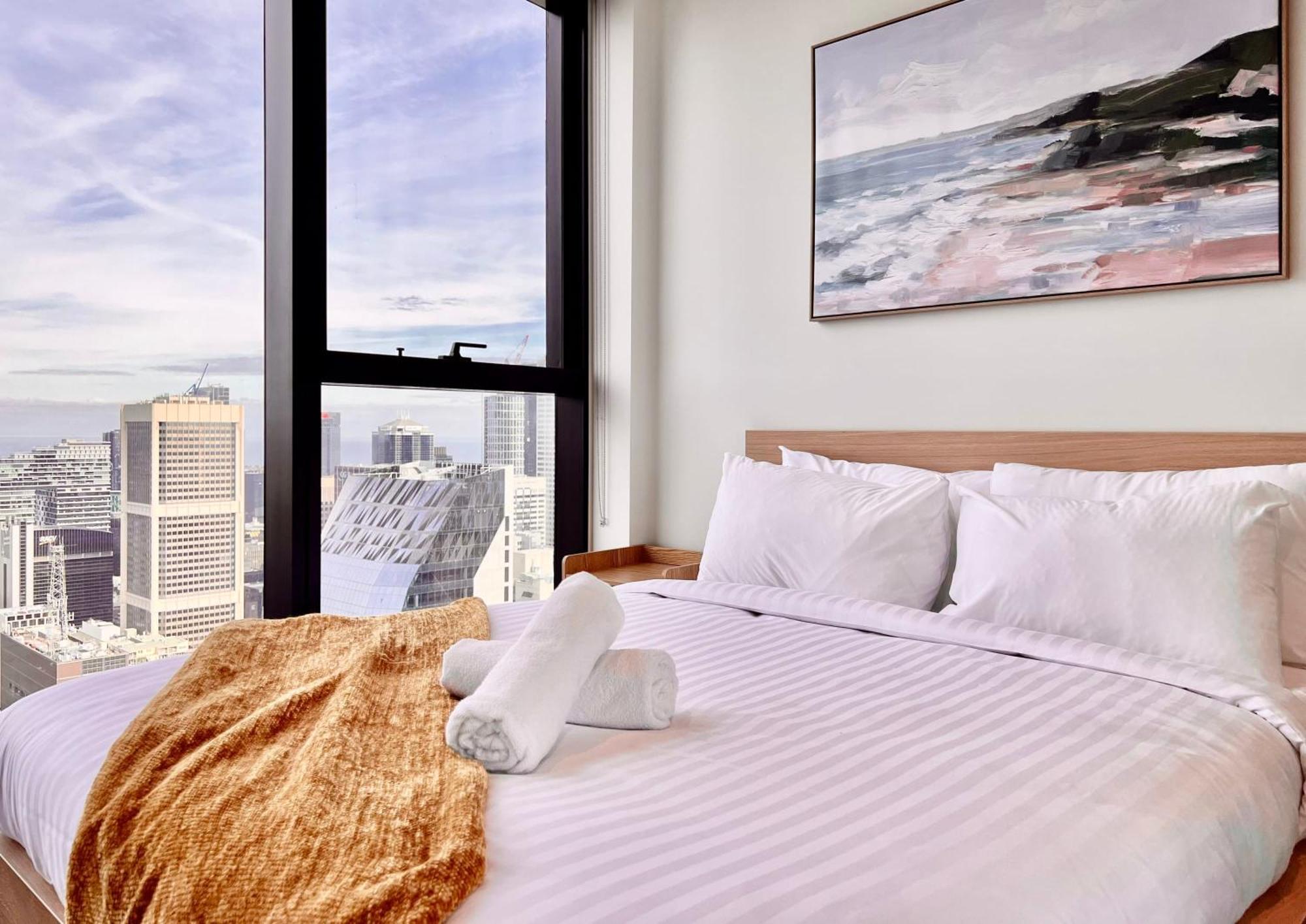 High Rise Top View 2Bed2Bath Melbourne Dış mekan fotoğraf