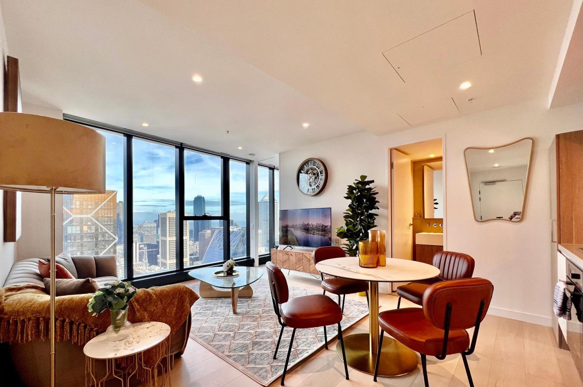 High Rise Top View 2Bed2Bath Melbourne Dış mekan fotoğraf