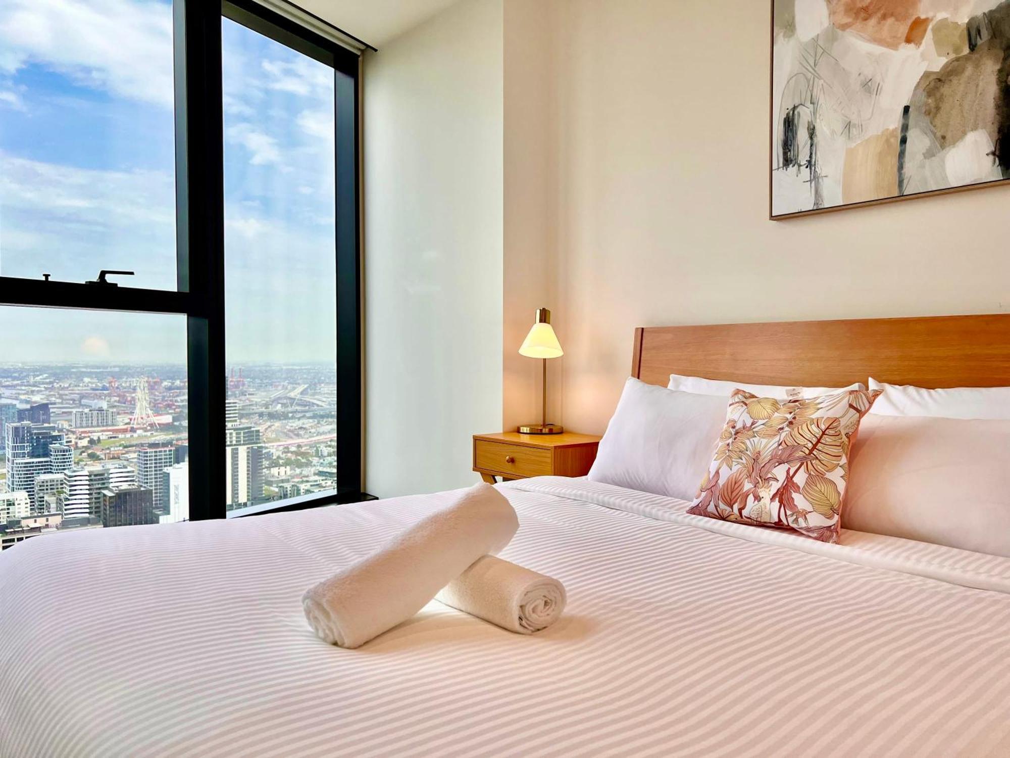 High Rise Top View 2Bed2Bath Melbourne Dış mekan fotoğraf