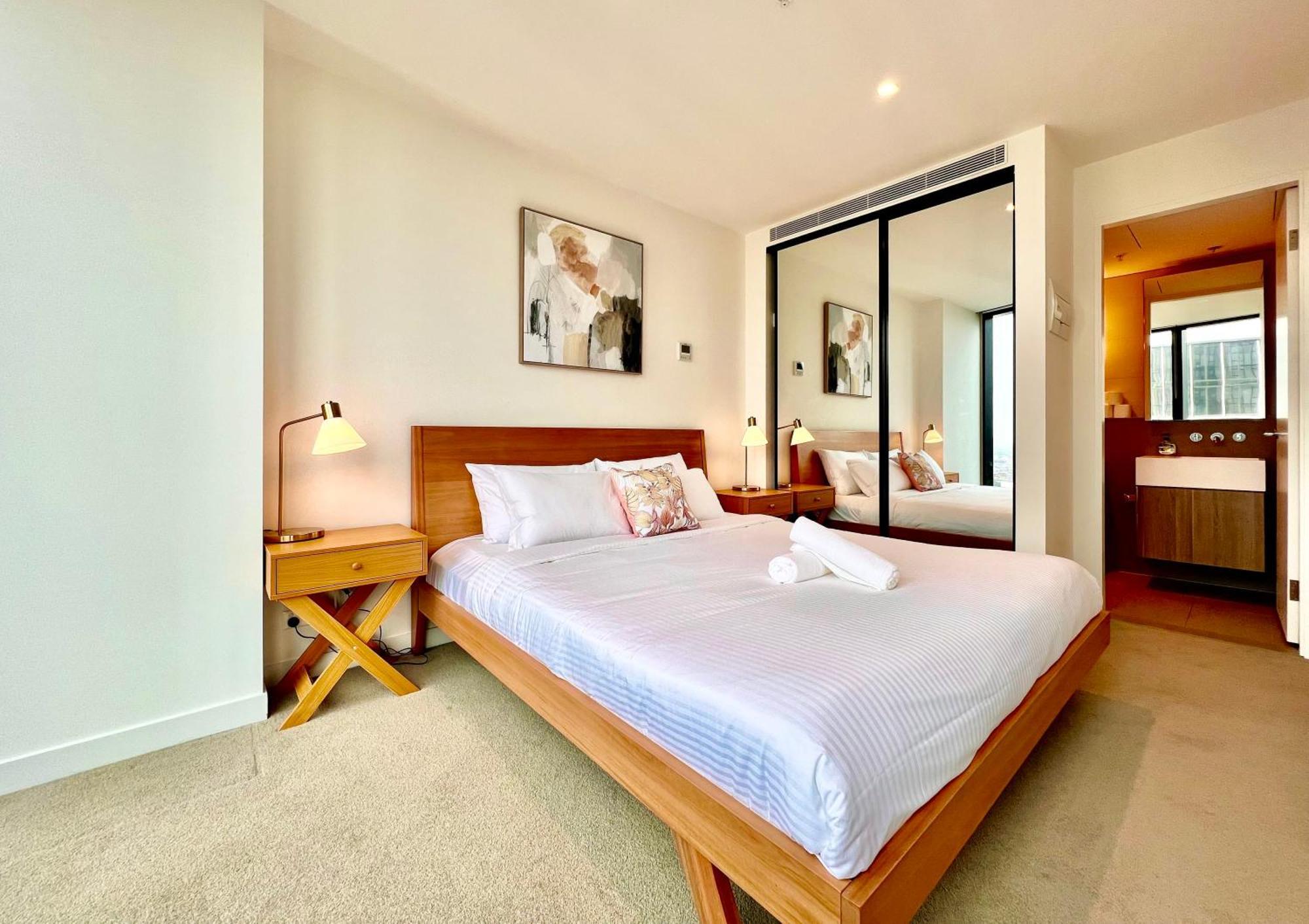 High Rise Top View 2Bed2Bath Melbourne Dış mekan fotoğraf