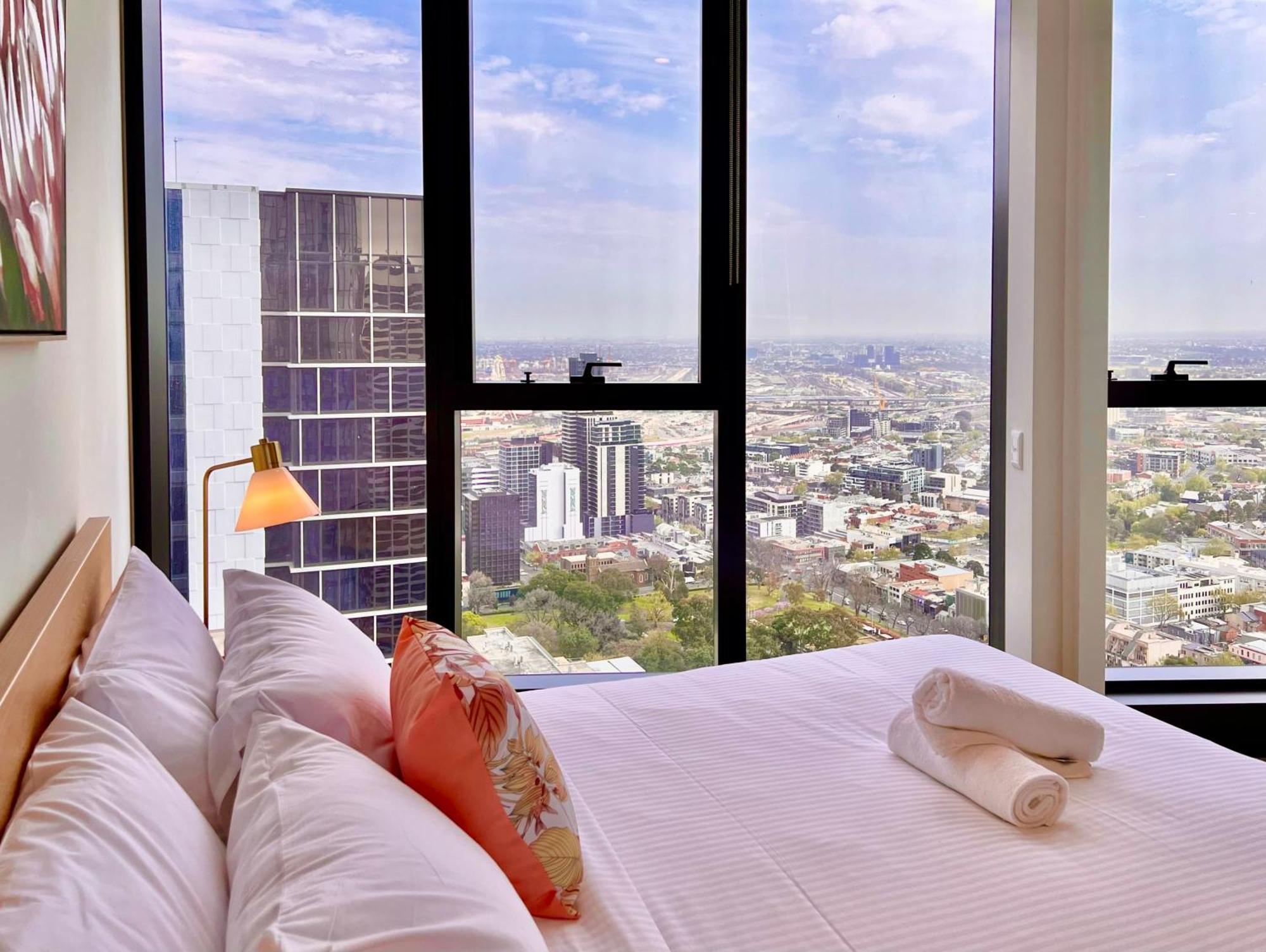 High Rise Top View 2Bed2Bath Melbourne Dış mekan fotoğraf