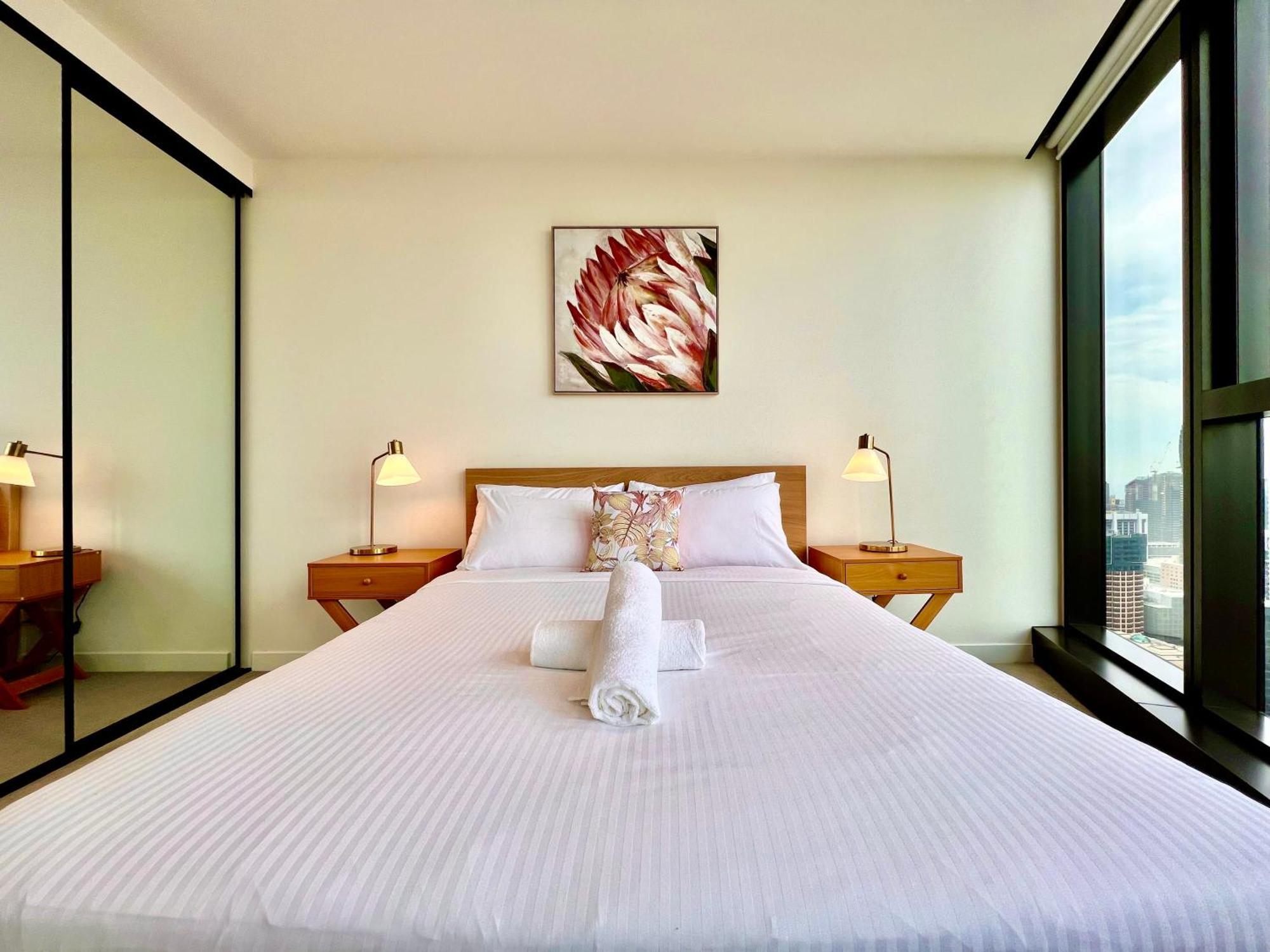 High Rise Top View 2Bed2Bath Melbourne Dış mekan fotoğraf