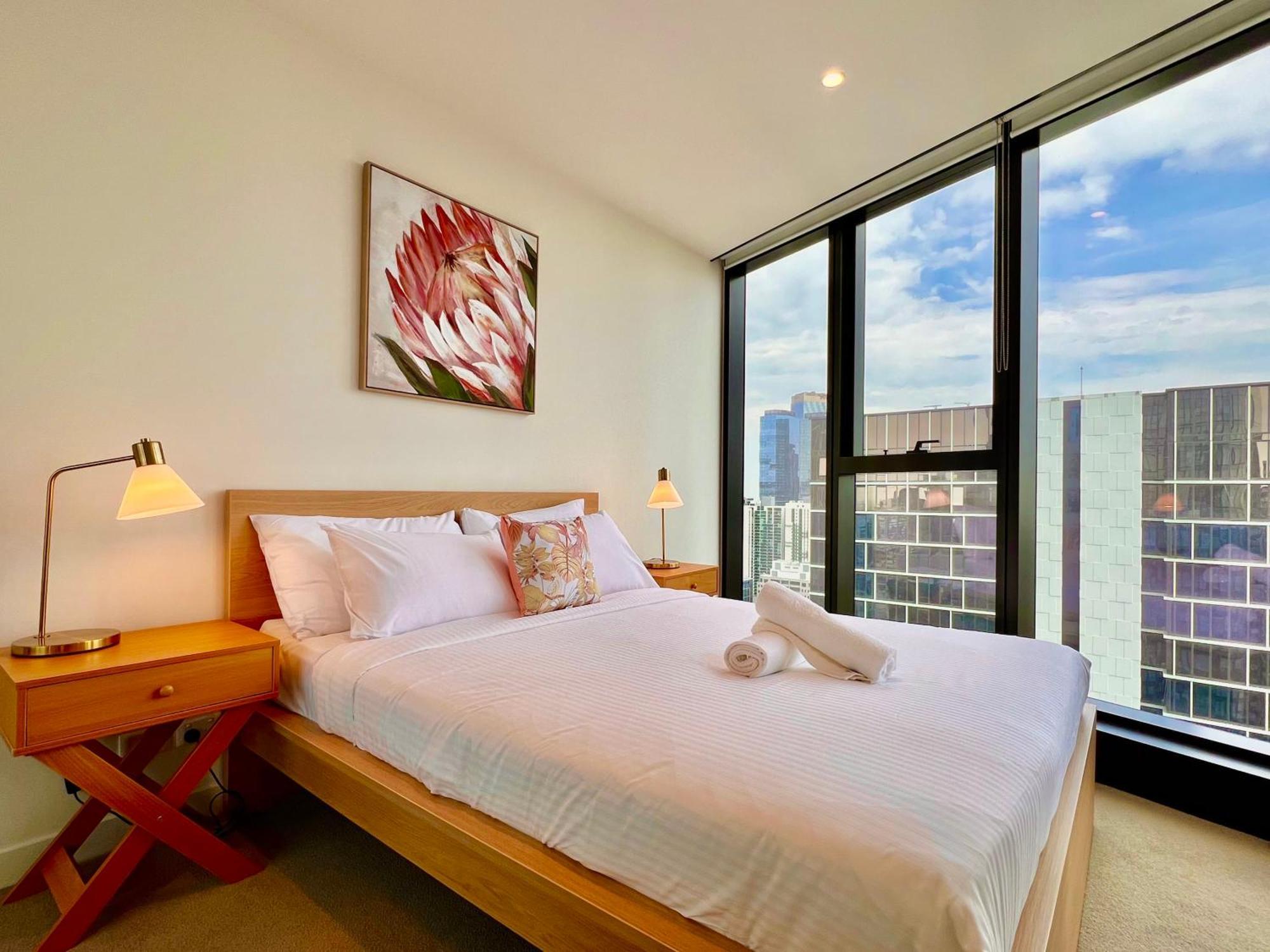 High Rise Top View 2Bed2Bath Melbourne Dış mekan fotoğraf