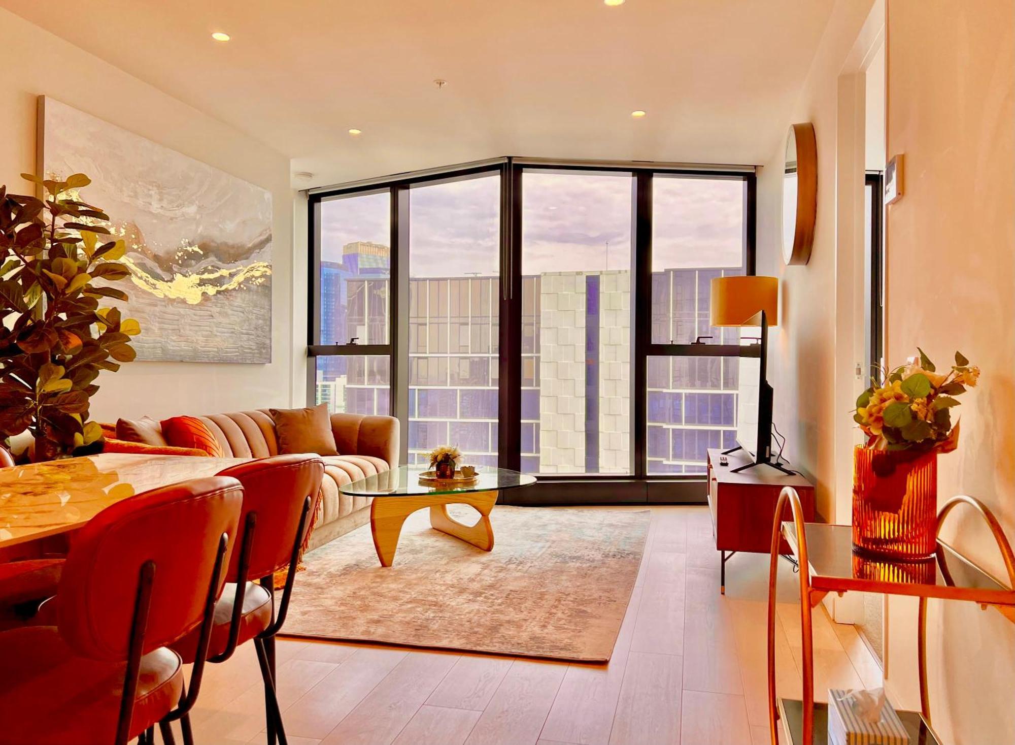High Rise Top View 2Bed2Bath Melbourne Dış mekan fotoğraf