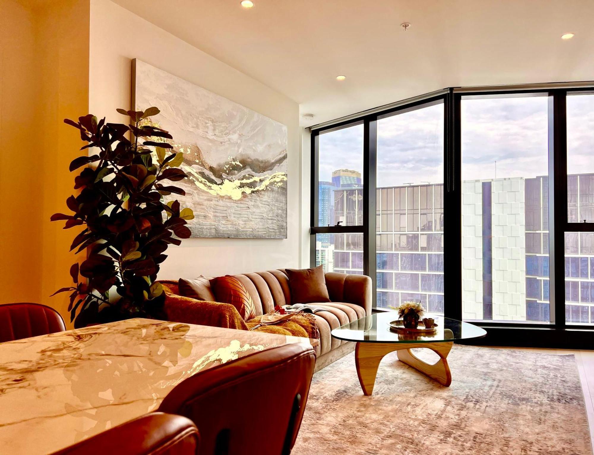 High Rise Top View 2Bed2Bath Melbourne Dış mekan fotoğraf
